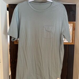 Vuori Sage Green Short Sleeve Tee